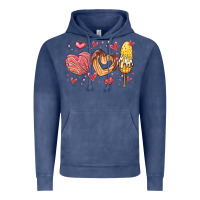 Vintage Denim valentines day mexican food Vintage Hoodie - MaliasSmallBusiness