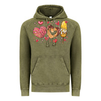 Vintage Olive valentines day mexican food Vintage Hoodie - MaliasSmallBusiness
