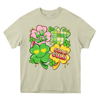 Mossy lucky stay gold Heavy Core Tee - Artiststas