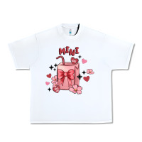 White mini coffee cups Urban Heavy Tee - MaliasSmallBusiness