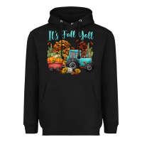 Black its fall yall Heavyweight Hoodie - CowGirlArtShop