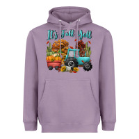 Lavender its fall yall Heavyweight Hoodie - CowGirlArtShop