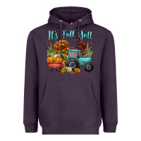 Plum its fall yall Heavyweight Hoodie - CowGirlArtShop