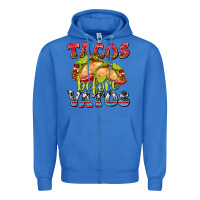 True Royal Tacos Before Vatos Zipper Hoodie - texasbilliewilder