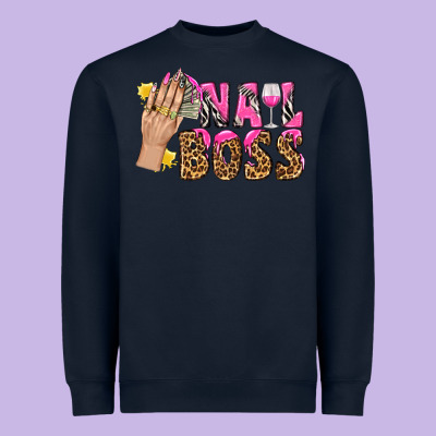 Nail Boss Bbs Heavyweight Sweatshirt Designed By Bundleandbundleshop