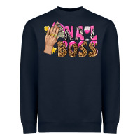 Navy nail boss bbs Heavyweight Sweatshirt - BundleAndBundleShop