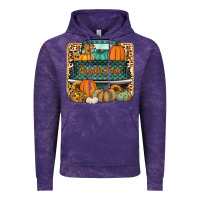 Cloud Purple pumpkin farm truck Vintage Hoodie - Jasminsmagicworld