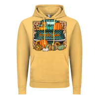 Vintage Mustard pumpkin farm truck Vintage Hoodie - Jasminsmagicworld