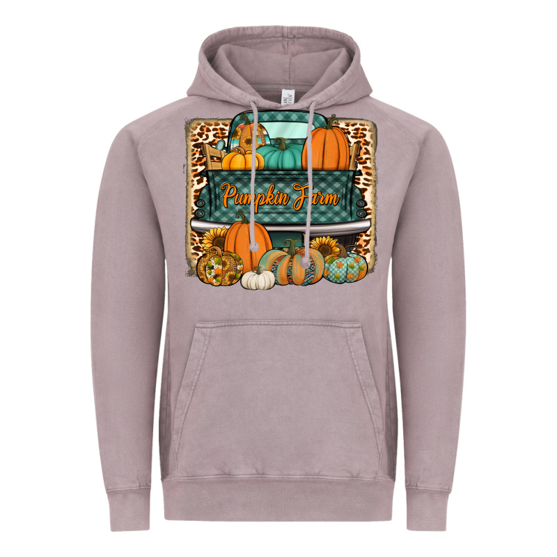 Pumpkin Farm Truck Vintage Hoodie by Jasminsmagicworld | Teevron