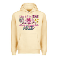 Pina Colada why fall in love when you can fall asleep Premium Hoodie - CowGirlArtShop