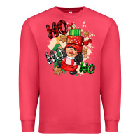 Cardinal ho ho ho girl gnome Premium Sweatshirt - CowGirlArtShop