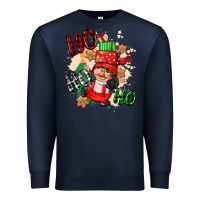 Ho Ho Ho Girl Gnome Premium Sweatshirt | Teevron