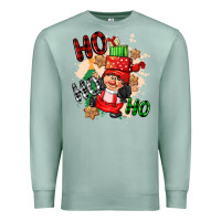 Seafoam ho ho ho girl gnome Premium Sweatshirt - CowGirlArtShop