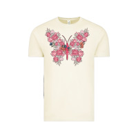 Vintage Arctic floral butterfly Vintage Tee - MaliasSmallBusiness