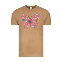 Vintage Camel floral butterfly Vintage Tee - MaliasSmallBusiness