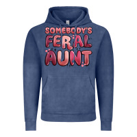 Vintage Denim somebodys feral aunt Vintage Hoodie - MaliasSmallBusiness