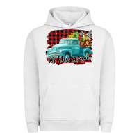 Pigment Lunar Rock Tis The Season Christmas Truck Urban Hoodie - FaDigitalArtStudio
