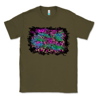 Army Green halloween background Classic Tee - RanaPortraitStore