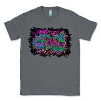 Charcoal Heather halloween background Classic Tee - RanaPortraitStore
