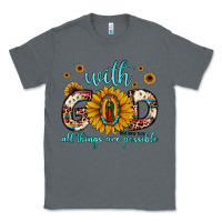 Charcoal Heather with god all things are possible matthew 19 26 Classic Tee - JahusDesignShop