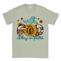Matcha with god all things are possible matthew 19 26 Classic Tee - JahusDesignShop