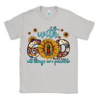 Moon Dust with god all things are possible matthew 19 26 Classic Tee - JahusDesignShop