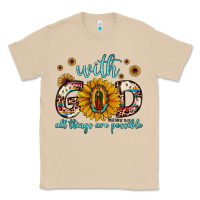 With God All Things Are Possible Matthew 19 26 Classic Tee | Teevron