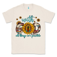 Natural with god all things are possible matthew 19 26 Classic Tee - JahusDesignShop