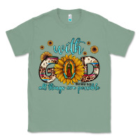 Sage with god all things are possible matthew 19 26 Classic Tee - JahusDesignShop