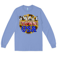 Colony Blue small town usa Long Sleeve Tee - JahusDesignShop