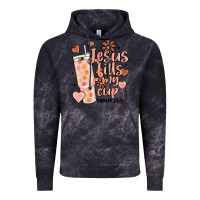 Cloud Black valentine jesus fills my cup Vintage Hoodie - MaliasSmallBusiness