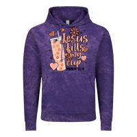 Cloud Purple valentine jesus fills my cup Vintage Hoodie - MaliasSmallBusiness