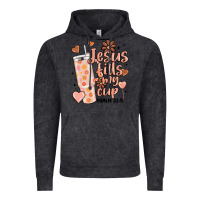 Vintage Black valentine jesus fills my cup Vintage Hoodie - MaliasSmallBusiness