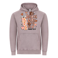Vintage Zinc valentine jesus fills my cup Vintage Hoodie - MaliasSmallBusiness