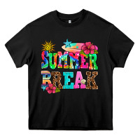 Black summer break Heavy Core Tee - AdoDesignShop