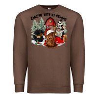 Chestnut hanging with my gnomies Premium Sweatshirt - CowGirlArtShop