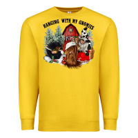 Lemon hanging with my gnomies Premium Sweatshirt - CowGirlArtShop