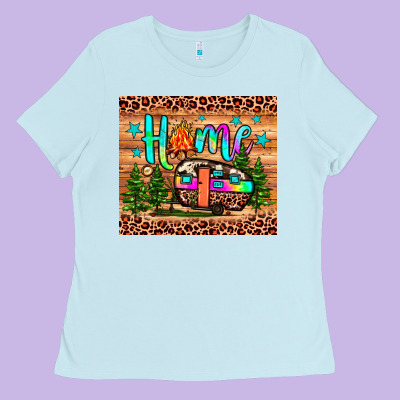 Home Ladies Tee Designed By Jahusdesignshop