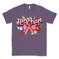 Lavender easter teacher Classic Tee - CowhideDigitalArt