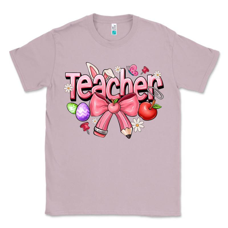 Easter Teacher Classic Tee by CowhideDigitalArt | Teevron