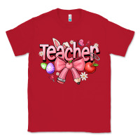 Red easter teacher Classic Tee - CowhideDigitalArt