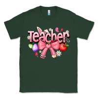 Sports Green easter teacher Classic Tee - CowhideDigitalArt