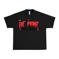 Black be mine valentine Urban Heavy Tee - MaliasSmallBusiness