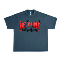 Midnight Navy be mine valentine Urban Heavy Tee - MaliasSmallBusiness