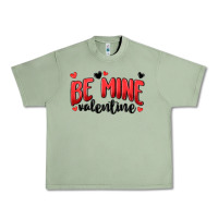 Oil Green be mine valentine Urban Heavy Tee - MaliasSmallBusiness