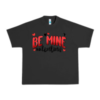 Pigment Black be mine valentine Urban Heavy Tee - MaliasSmallBusiness
