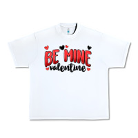 White be mine valentine Urban Heavy Tee - MaliasSmallBusiness