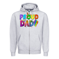 Proud Dad Zipper Hoodie | Teevron