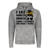 Cloud Rock i like murder shows comfy clothes and maybe 3 peop Vintage Hoodie - MaliasSmallBusiness