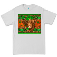 Dove Grey st patricks day long haired cow Premium Tee - Jasminsmagicworld